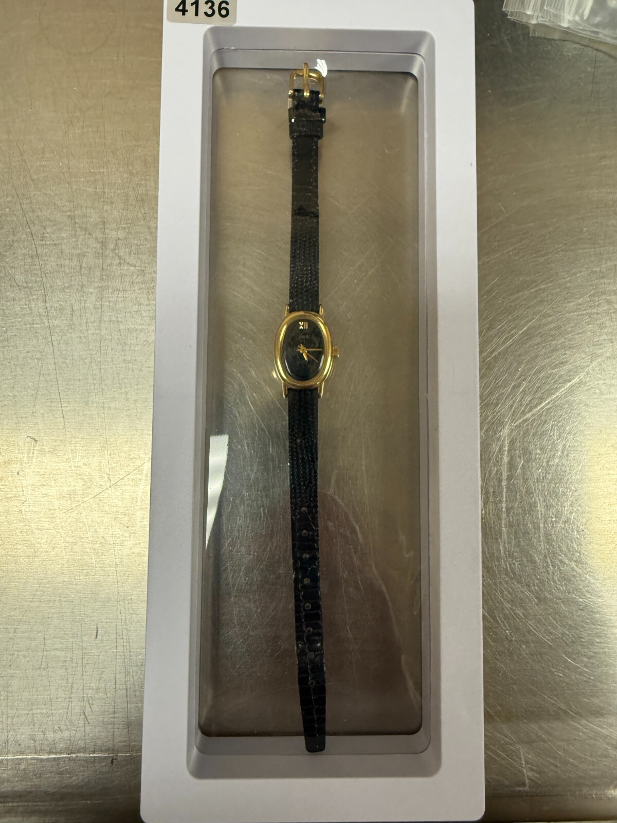 【稼働】タイメックス ヴィンテージ アンティーク 腕時計 レディース ウォッチ Vintage Timex Women's 80's Quartz Black Leather Straps