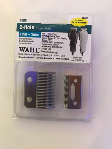 Wahl 2-Hole Clipper Blade  #1006 (785051)