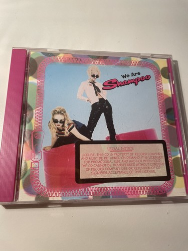 Promotional We Are Shampoo CD Trouble Megababes 1994 Label Copy Rare 90s