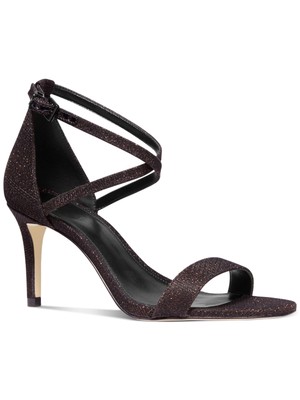 MICHAEL MICHAEL KORS Женские бордовые сандалии Ava Mid Round Toe Stiletto 6,5 M