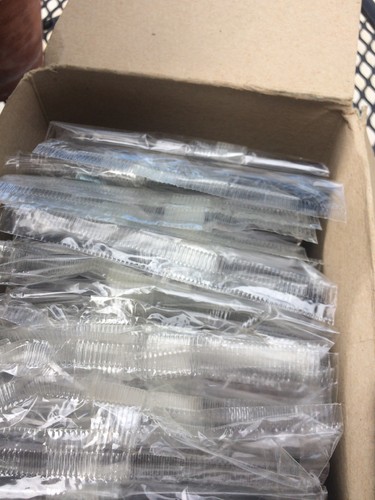 Box Of 22 Vintage Leviton Brown Large Size Two Gang  Duplex  Toggle Wall Plates
