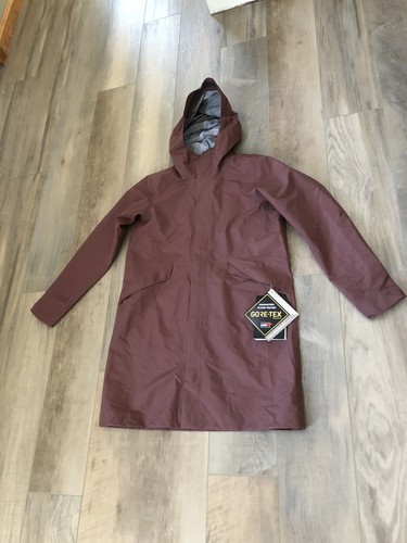 Pre-owned Arc'teryx Andra Inertia 28698 Gtx Coat Jacket Hood Women's Small 21397 $499 In Red
