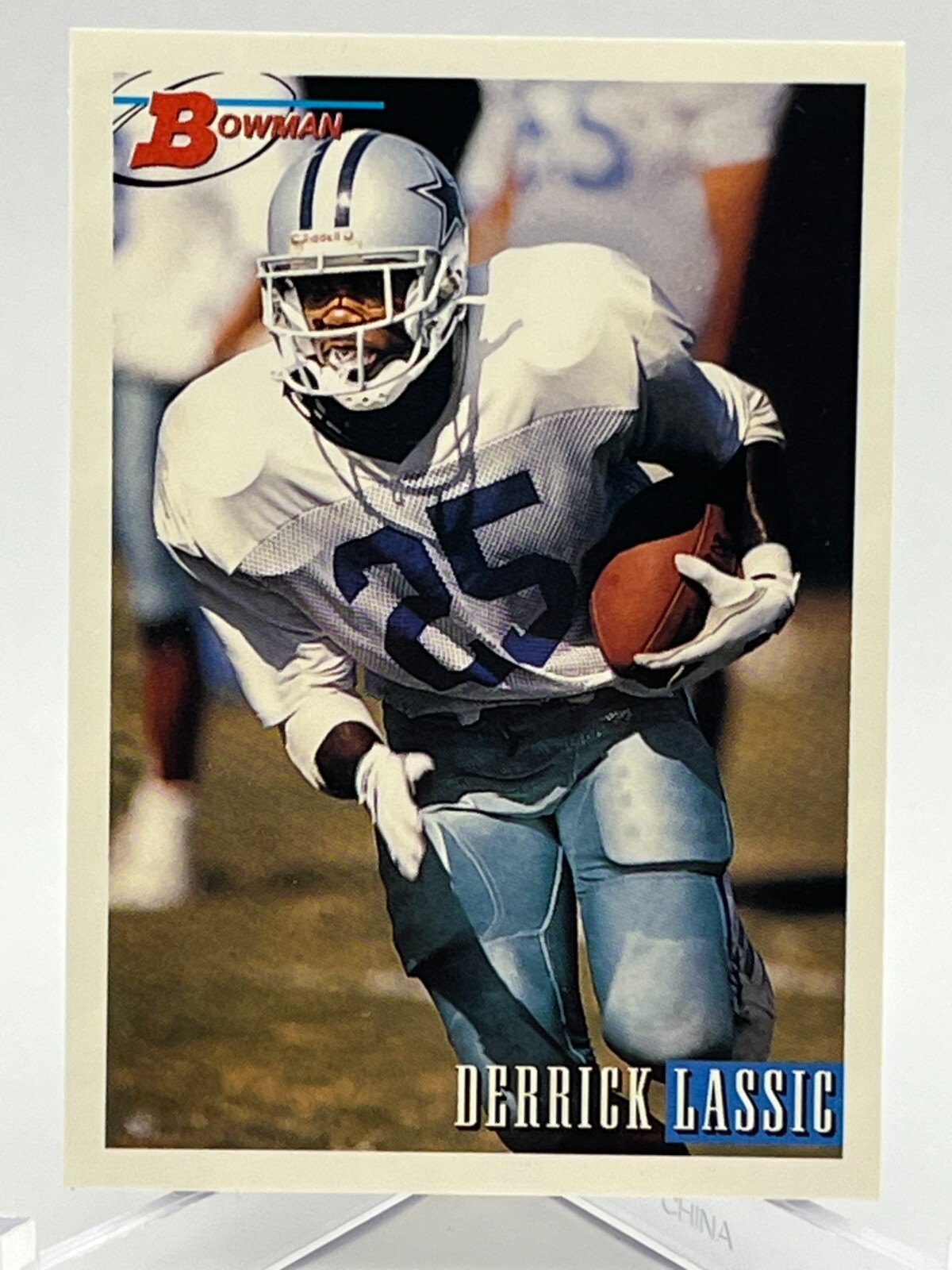 1993 Bowman NFL Football Card #269 Derrick Lassic RB #25