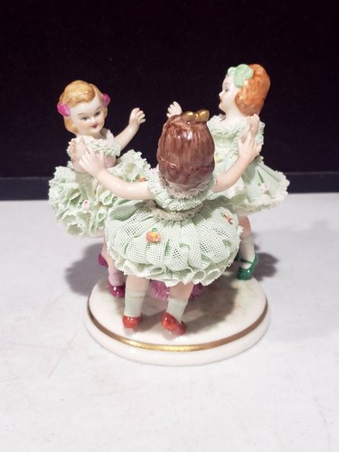 ビ*ビ様 #Irish Dresden 陶器人形 Rose of Tralee Rose of
