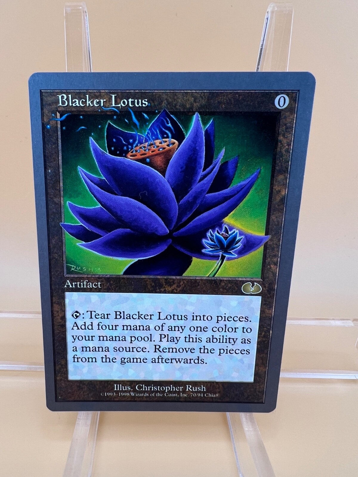 アーティストプルーフ mtg 黒の防御円 アーティストプルーフ mtg 黒の