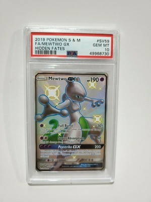 Shiny Mewtwo Gx Full Art 10 Prices 137 00 2 080 Mavin