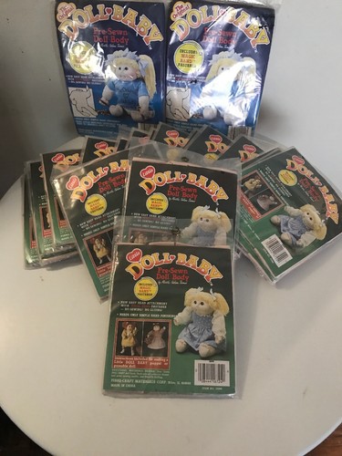 Lot 20 Sealed Little Doll Baby Pre-Sewn Doll Body by Martha Nelson Thomas