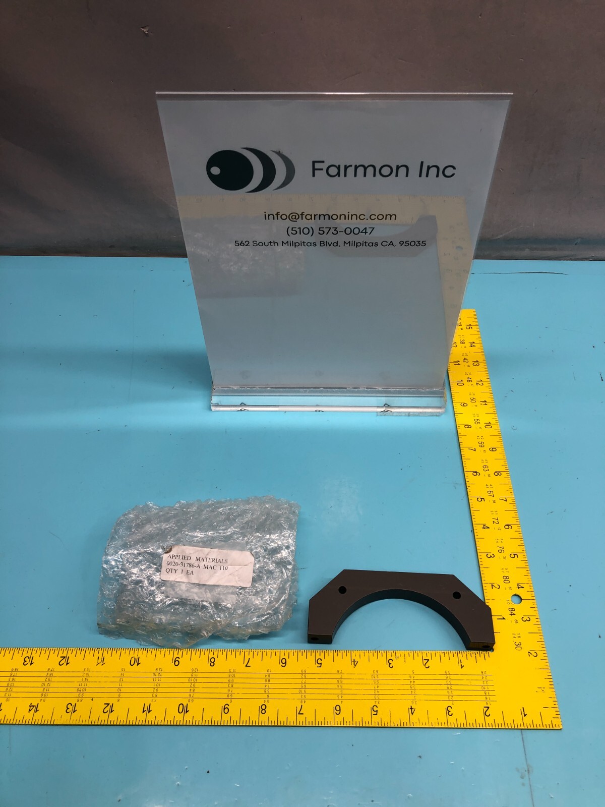 AMAT 0020-31786 Clamp Cooling Ver. 2 Robot PH IIA Metch, 176018