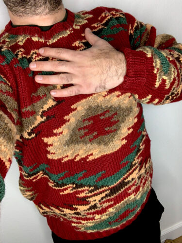 Polo Ralph Lauren Country Medium Southwestern Knit Sweater Polo Ralph Lauren Country Medium Southwestern Knit Sweater