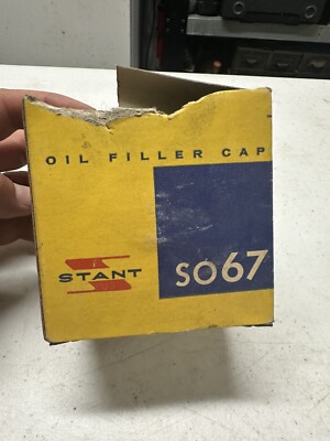 Vintage Stant Oil Filler Cap fit 52-60 Ford 6 Cyl (SO-67) New Old Stock