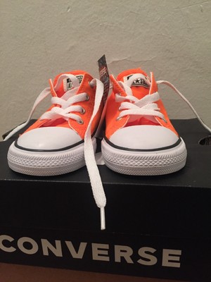 orange converse for kids
