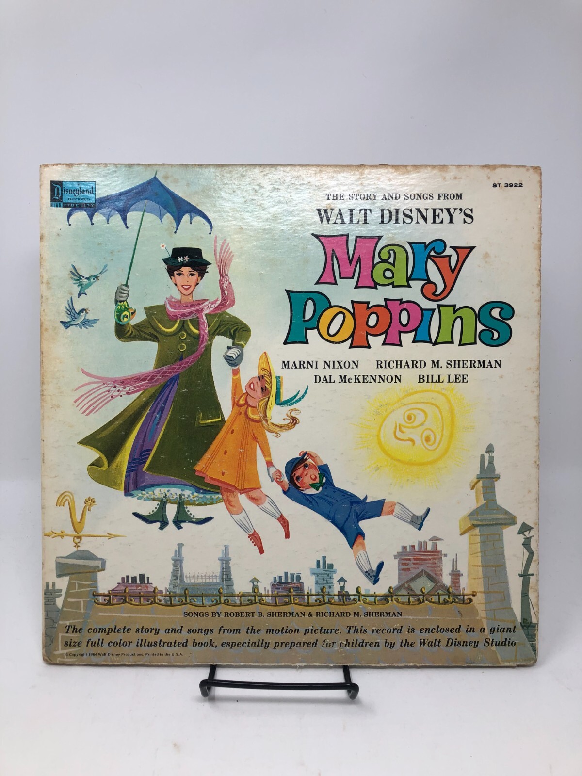 レコード 10 songs from Mary Poppins 1964年 Buy Various : 10 Songs From Mary Poppins (LP, Album, RE, Yel