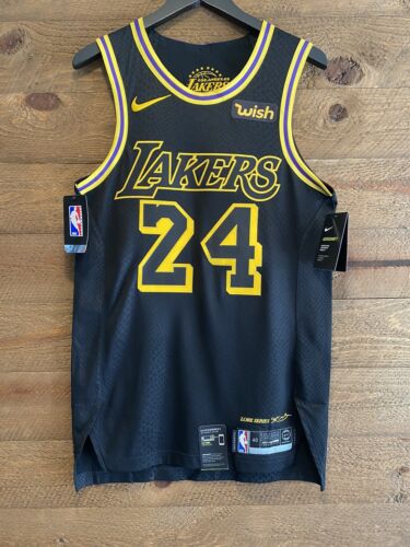 LARGE Kobe Bryant Jersey Black Mamba Day Snakeskin Los Angeles Lakers NBA  L.A.