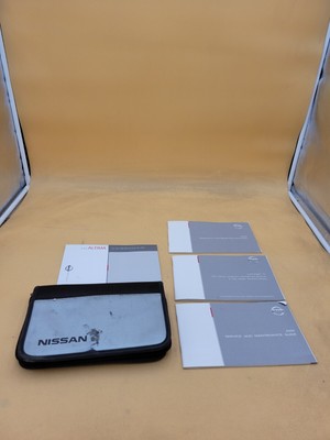 2006 NISSAN ALTIMA QUICK REFERENCE GUIDE WITH OTHER SUPPLEMENTS AND STORAGE CASE
