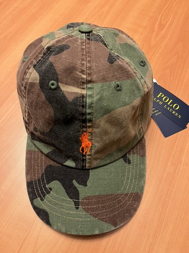 【関税込み】POLO RALPH LAUREN Camouflage trucker hat Men's POLO RALPH LAUREN Camo TIGER Patch Baseball/ Trucker