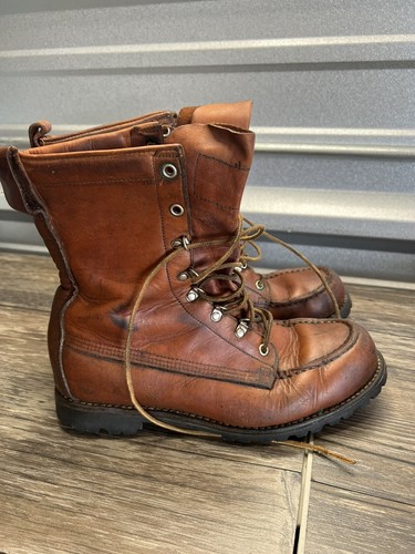 Vtg Late 1960's Red Wing Irish Setter Sport Boots Model 823 Vtg Late 1960's Red Wing Irish Setter Sport Boots Model 823