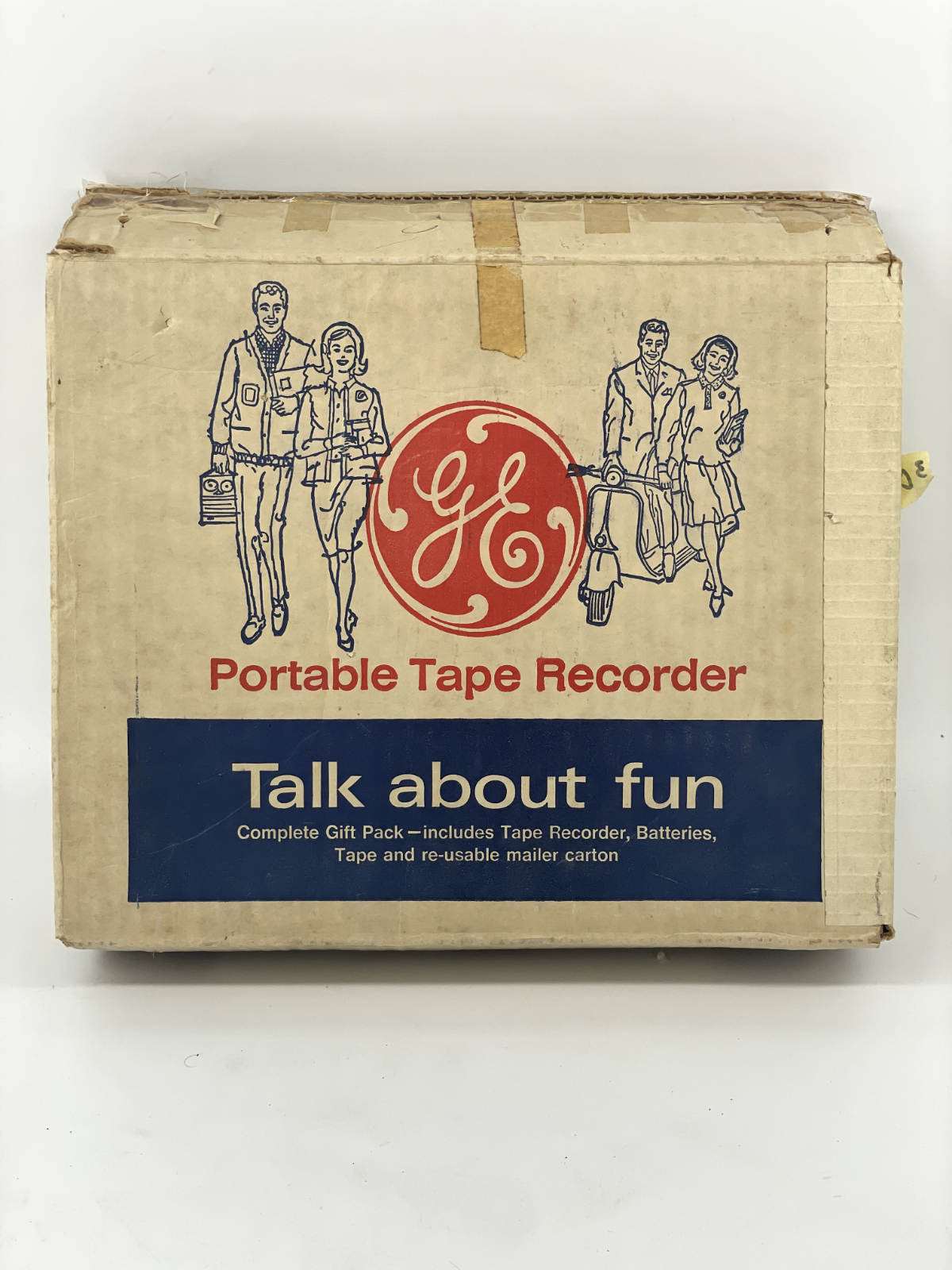 Antique GE Portable Tape Recorder “Talk About Fun”