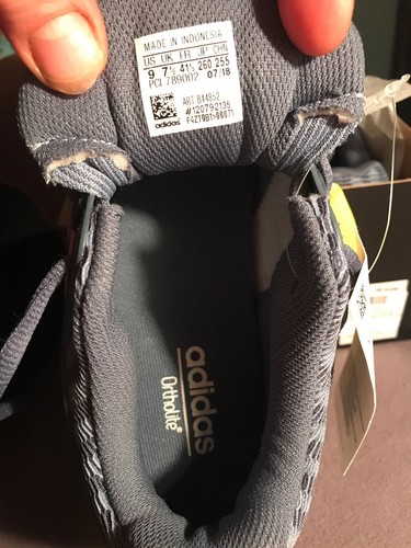 adidas energy cloud v Grey/pink 9 NWB Running Shoes