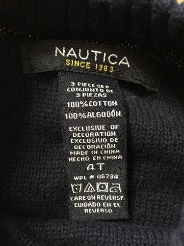 Nautica Toddler Boys Sweater 4T