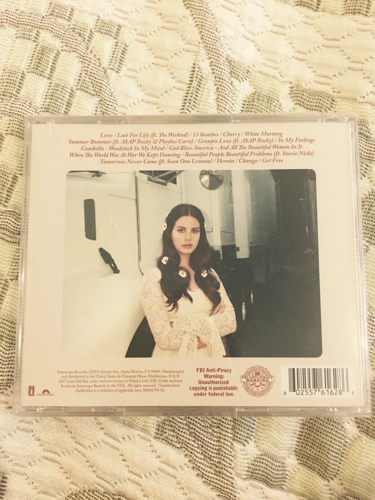 Lana Del Rey Lust For Life Target Exclusive 2017 Audio CD Lana Del Rey Lust For Life Target Exclusive 2017 Audio CD