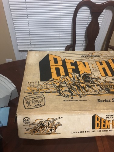 RARE MARX BEN HUR 5000 #4701 BOX WITH INSERT (box only, no contents)