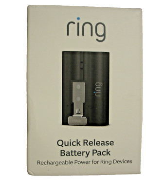New Ring Video Doorbell Quick Release Rechargeable Battery Pack Sealed Devices 