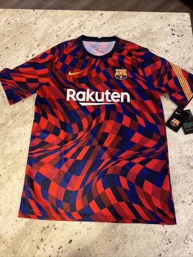 Nike FC Barcelona Barca Men's Soccer Football Jersey Shirt