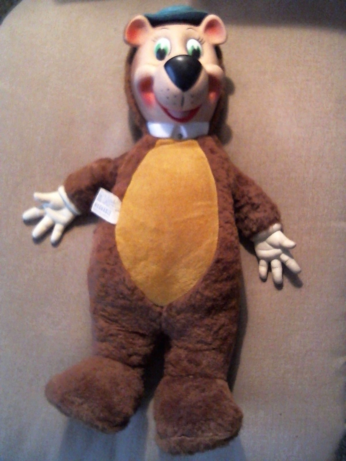 1959 Vintage Knickerbocker-Huckleberry Hound Stuffed Toy - Has Tag