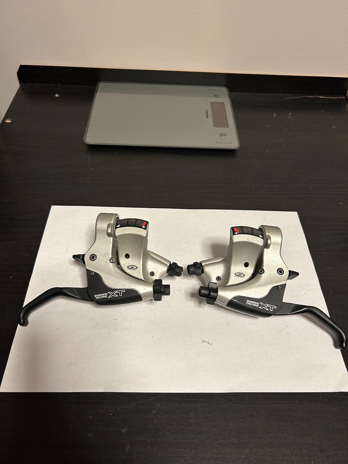 shimano DEORE XT シフターブレーキレバー 3×9 ST-M750 Shimano Deore XT ST-M750 9x3 Shifter / Brake Levers Set
