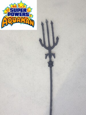 Super Powers Aquaman Trident CUSTOM 3D accessory Resin 2024