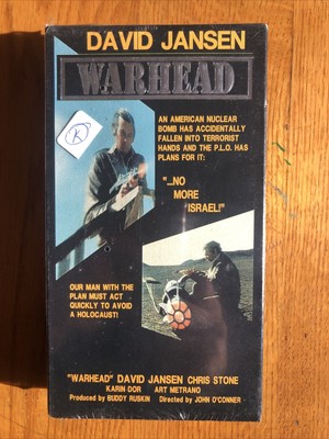 Warhead - David Jansen (vhs) - Sealed