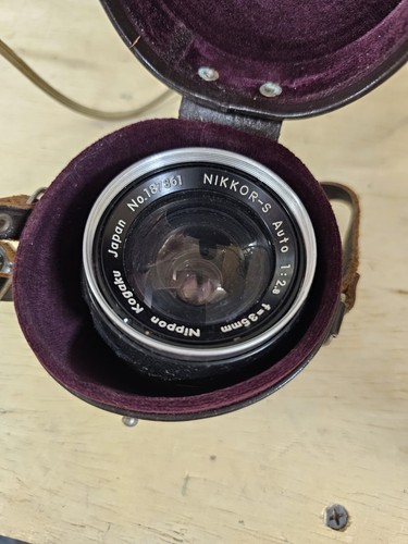 Nikon NIKKOR S Auto 1:2.8 35mm CAMERA LENS 187361 | eBay