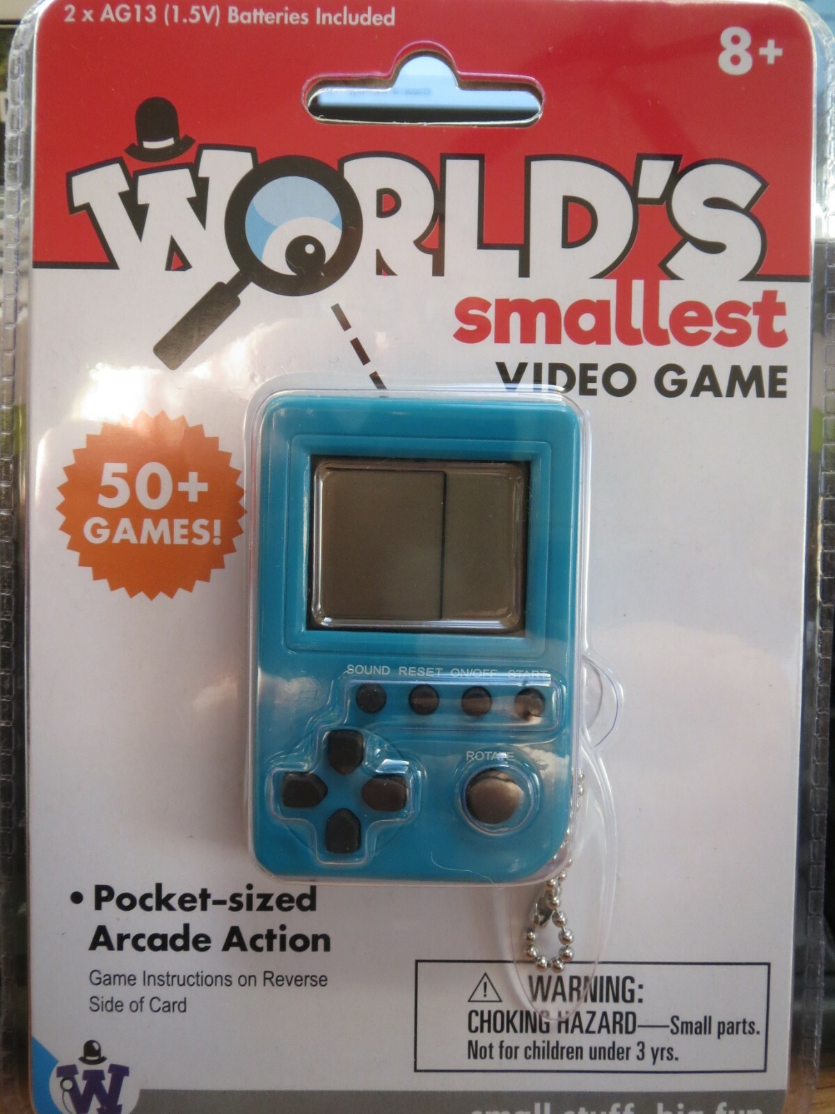Worlds Smallest Video Game- 50+ Arcade Games - Blue | eBay Worlds Smallest Video Game- 50+ Arcade Games - Blue | eBay