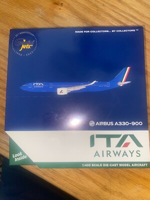 GEMINI JETS. ITA AIRWAYS. Airbus A330-900 EI-HJN GJITY2217  1:400 Scale.