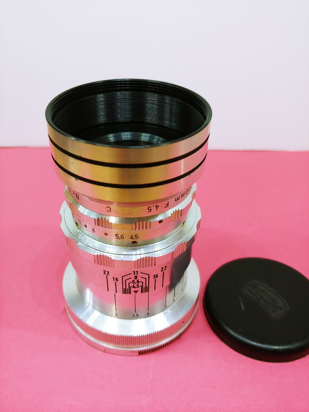 VINTAGE ENNA WERK MUNCHEN 100MM F4.5 TELE LITHAGON LENS with