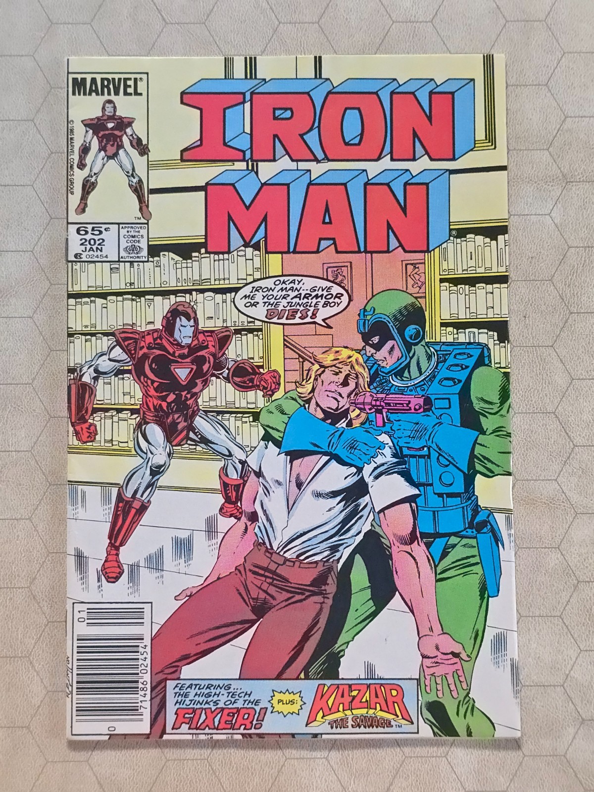 The Invincible Iron Man Vol.1 #202  Marvel Comics