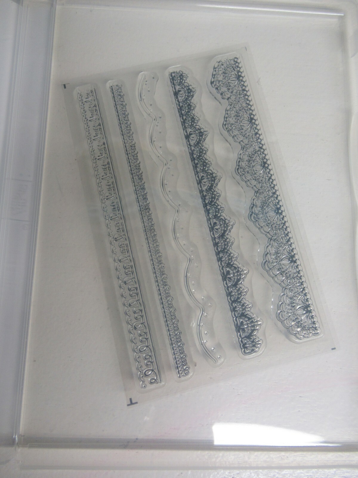 Stampin' Up! DELICATE DETAILS LACE Photopolymer Stamp Set - NEW