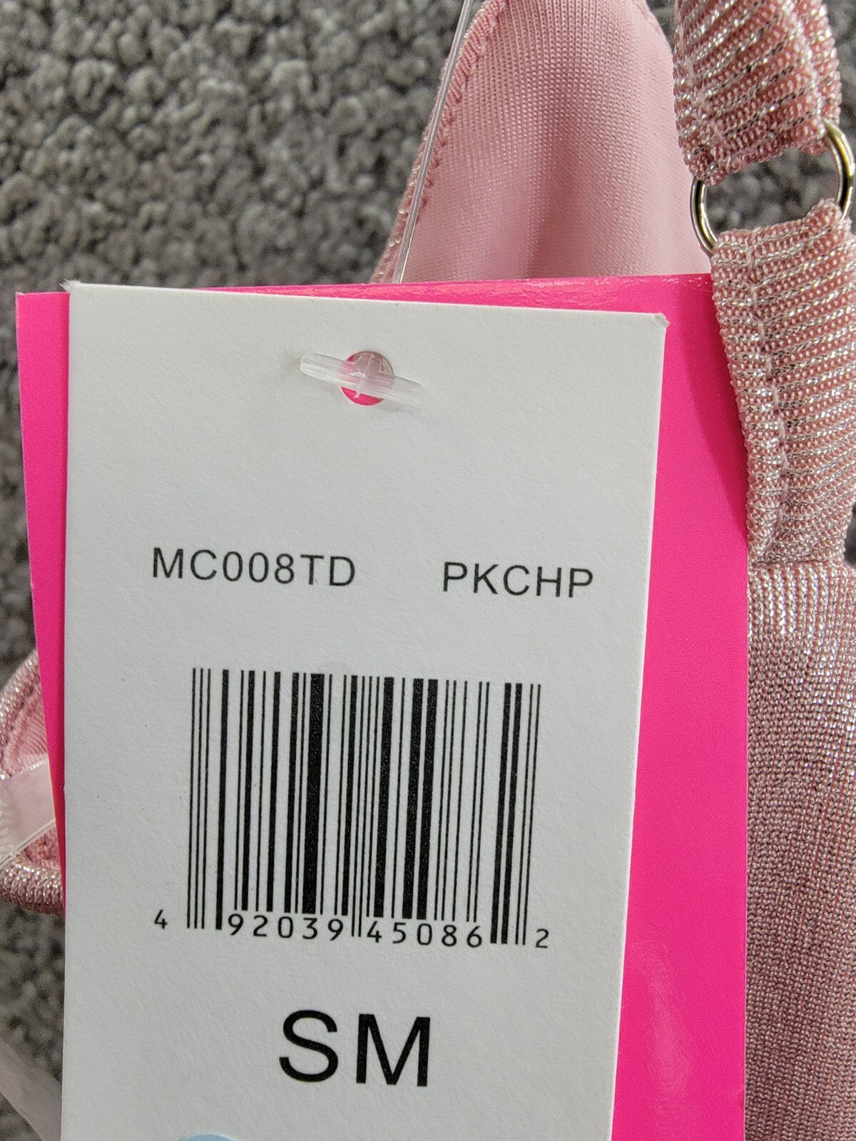 With Jules Sleeveless Lace-Insert Dress Big Girls S Pastel Pink Back Zip Closure - Picture 16 of 16