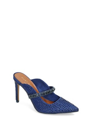 

KURT GEIGER Женские темно-синие туфли-мюли без шнуровки на каблуке Mary Jane Duke, Navy, 8650780609