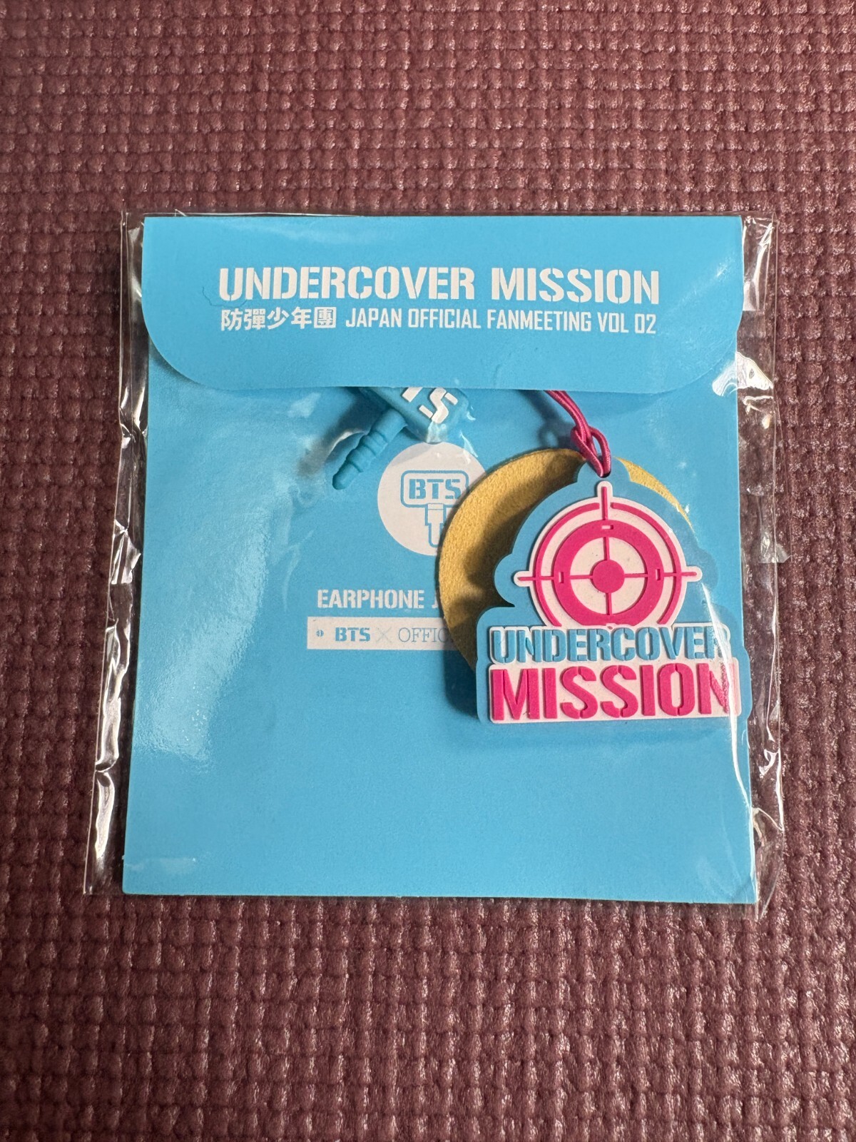 BTS JAPAN FANMEETING VOL.2 UNDERCOVER MISSION Earphone Jack