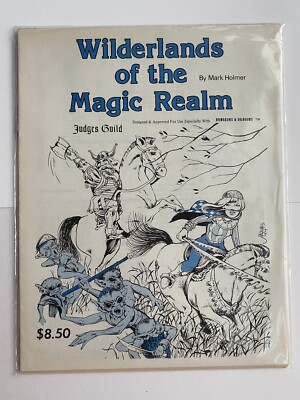 Wilderlands of the Magic Realm - 1st Printing - Judges Guild - With Maps VG+