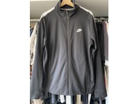 grey and orange nike tribute tracksuit