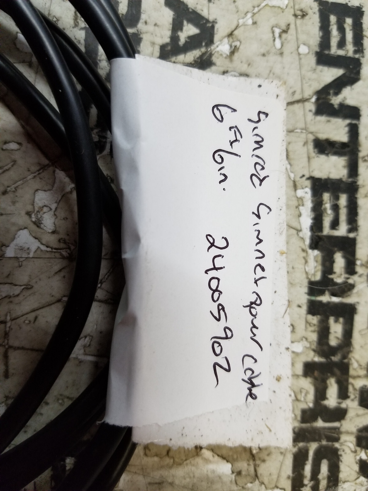 24005902 SIMRAD SIMNET POWER CABLE 6FT 6INCHES LONG WITH CUT END - Picture 2 of 2