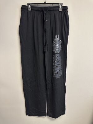 Star Wars Millenium Falcon Mens Lounge Pants NWOT Size Medium Black