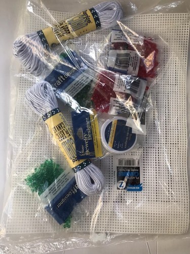 Mary Maxim Beaded Suncatcher Plastic Canvas 10856 Makes 2