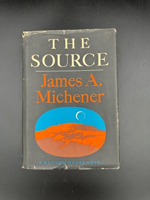 The Source by James A. Michener, Copyright 1965, Hardcover 
