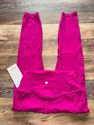 Lululemon Align With Pockets High Rise 25  Ripened Raspberry Size 8 NWT