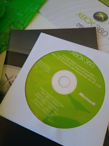 xbox 360 HD DVD player new  includes King Kong movie power cord missing UNTESTED