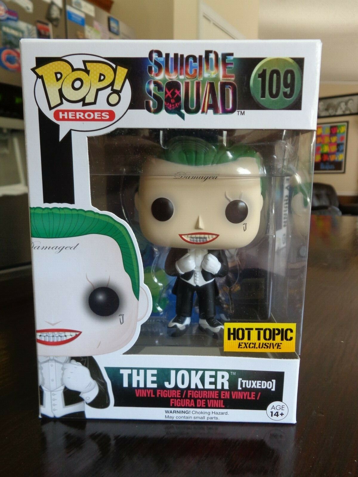 アメコミ Funko The Joker [Tuxedo] 109 THE JOKER # 109 TUXEDO SUICIDE SQUAD FUNKO POP HEROES HOT