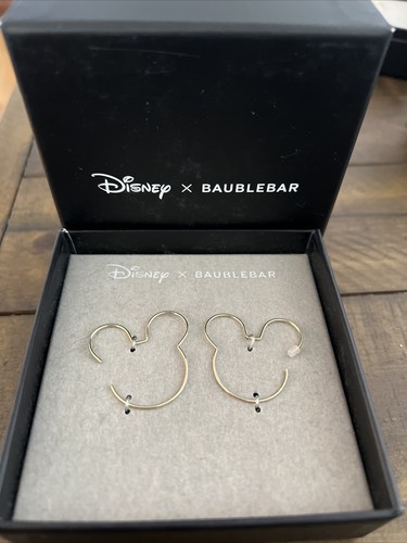 Disney X BaubleBar Mickey Mouse Silhouette Head Earrings